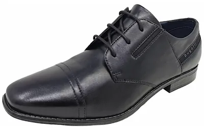 Imagen del producto de Bugatti. Zapatos de hombre Bugatti, modelo 960. Zapatos de vestir para hombre, color negro. Diseño elegante