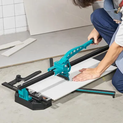 Produktbild von Fliesenschneidemaschine 1200mm mit Infrarotfunktion und rutschfester Basis - Ideal für Renovierungsprojekte