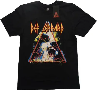 Produktbild von Def Leppard Hysteria Black S T-Shirt