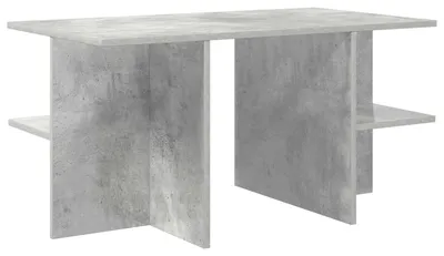 Immagine prodotto di vidaXL Tavolino da salotto grigio cemento 87 x 50 x 45 cm in materiale composito