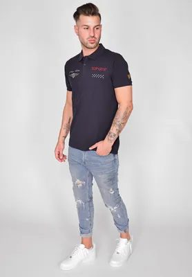 Produktbild von Top Gun Polo Shirt TG20213004 Herren navy S