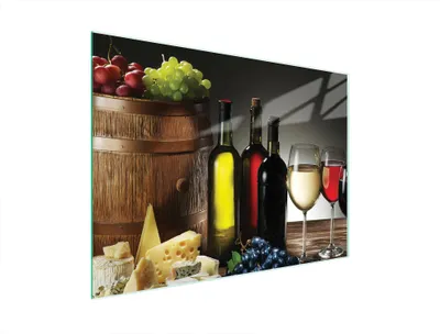 Obrázek produktu pro Skleněné prkénko na krájení 40x30 kuchyňské