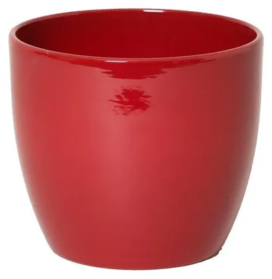 Produktbild von Floran Blumentopf/Pflanztopf Boule - rot - Keramik - 10 x 12 cm