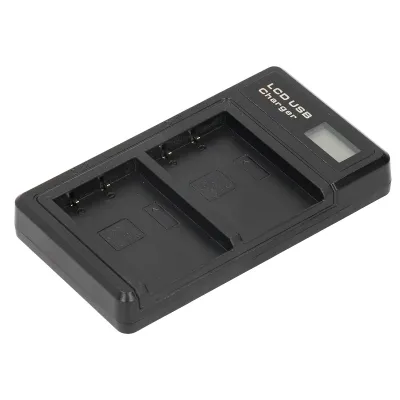Produktbild von Ładowarka do aparatu, podwójna ładowarka do aparatu, ładowarka do aparatu BL-S5, podwójna ładowarka do aparatu cyfrowego LCD, podwójna ładowarka do aparatu BL-S5