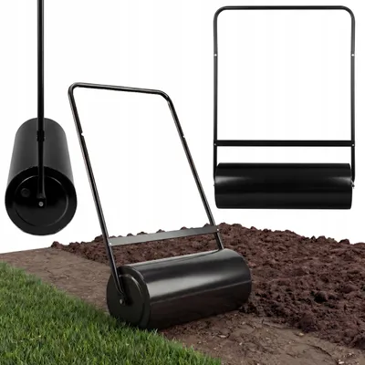 Immagine prodotto di Rullo da giardino 80 x 28 cm per prato, erba, terra, metallo 50 l