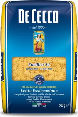 Zdjęcie produktu dla De Cecco Makaron Świderki 500G  N34