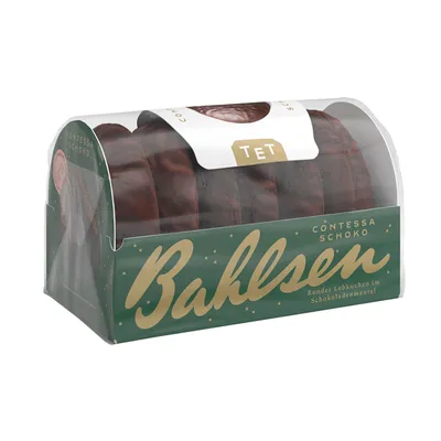 Obrázek produktu pro Čokoládová poleva Bahlsen Contessa z hořké čokolády 200g