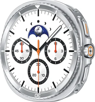 Produktbild von Metall Schutzhülle für Samsung Galaxy Watch 8 44mm Watch Classic Design Silber