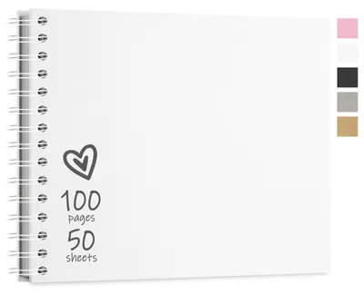 Produktbild von Omgoods – DIY Fotoalbum, 28,5 x 20,5 cm, mit 100 Seiten für Erinnerungen