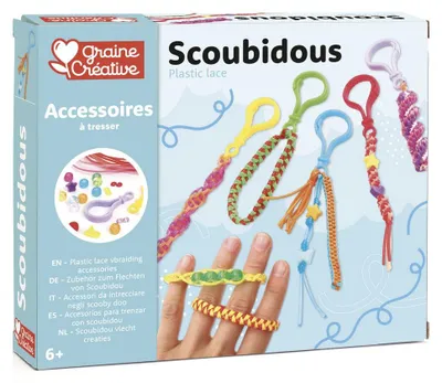 Immagine prodotto di Graine Creative Kit portachiavi Scoubidous