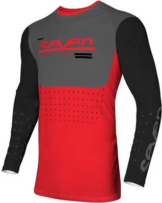 Produktbild von Seven Vox Aperture Langarm-t-shirt Rot M Mann Rot M
