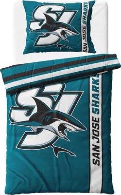 Obrázek produktu pro Mikroplyšové povlečení NHL San Jose Sharks Belt