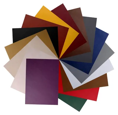Produktbild von Kunstlederstoff in A3-Größe, veganes Kunstleder, weiches Nappa-Vinyl für Handwerk, DIY, Heimdekoration und leichte Polsterung, 16 Farben, 41,5 cm x 29,5 cm, Vintage-Flaschengrün
