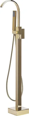 Obrázek produktu pro BELIANI Samostatně stojící zlatá chromovaná vanová baterie 108 cm moderní koupelna