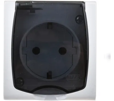 Immagine prodotto di Ospel GNH-1NS/00/d, bianco, grado di protezione IP44, 16 A, confezione da 1 pezzo