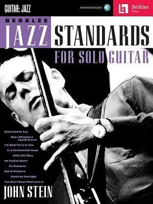 Produktbild von Berklee Jazz Standards for Solo Guitar Book/Online Audio