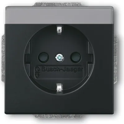 Produktbild von BUSCH JAEGER 2011-0-3884 - CEE 7/3 - 2P+E - Schwarz - Kunststoff - 250 V - 16 A