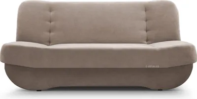 Produktbild von MOEBLO Schlafsofa PAFOS – Sofa Kippsofa Klappsofa Click-Clack Couch mit Bettkasten und Schlaffunktion (BxHxT): 192x90x87 cm (SORO 13 - Beige)