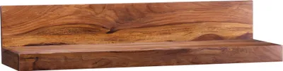 Produktbild von Wohnling Massivholz Wandregal MUMBAI 80 cm Sheesham Wandboard Regal massiv Holz Möbel
