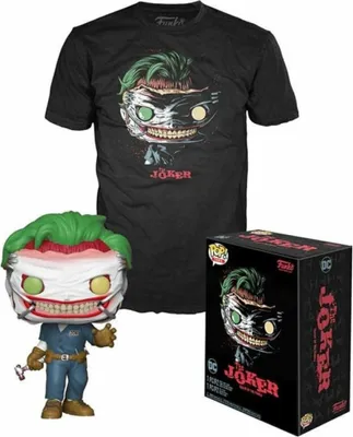Immagine prodotto di Funko POP The Joker: set di magliette e figure esclusive M