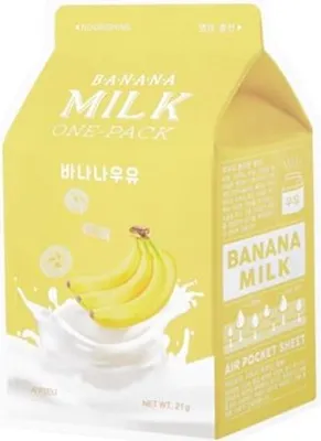 Produktbild von A'Pieu Rozświetlająco-odżywcza maseczka w płachcie Banan, 20 g