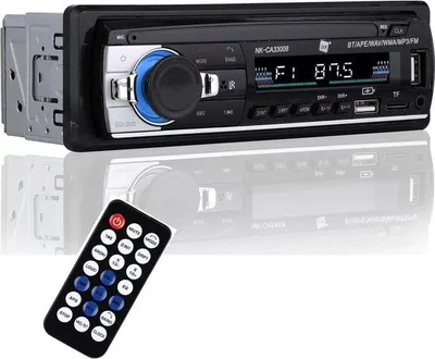 Zdjęcie produktu dla Radio samochodowe z funkcją Bluetooth, dwoma portami USB i wejściem AUX