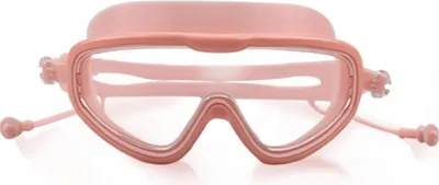 Produktbild von Schwimmbrille mit Ohrstöpseln, Antibeschlag, UV-Schutz, auslaufsicher