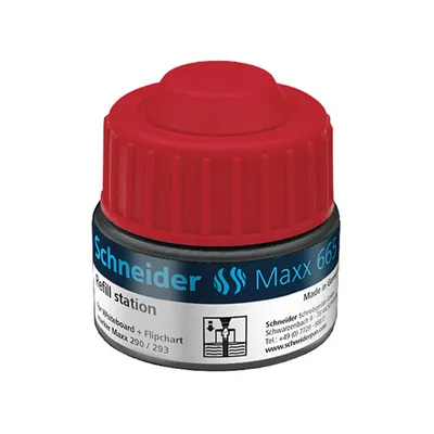 Produktbild von Schneider Schreibgeräte Nachfülltinte Maxx 665 rot