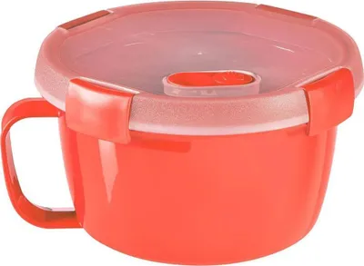 Produktbild von Curver pojemnik na żywność okrągły noodles 0,9l /czerwony