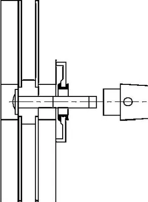 Immagine prodotto di GEOS 241, 65, 46 - 55, VK 8,5 mm, acciaio zincato, 1 pezzo | Grundmann | Accessori per ferramenta per porte