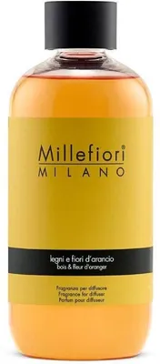 Obrázek produktu pro Millefiori Milano Náplň do difuzéru Legni e Fiori d’Arancio 250 ml