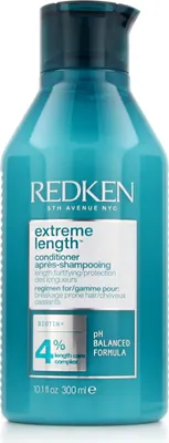 Produktbild von Redken Extreme Length Conditioner, Frauen, 300 ml, Professionelle Haarspülung, Alle Haare, Alle Farben, Verstärkung