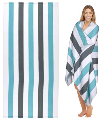 Image de Serviette de plage en microfibre, à séchage rapide et légère