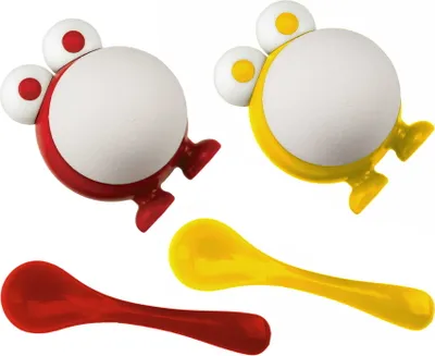 Produktbild von MSC Weichgekochtes Ei Becher mit Löffel, Durchmesser 4,5 cm