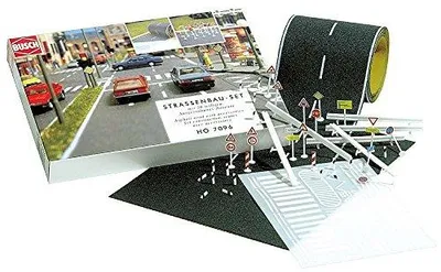 Zdjęcie produktu dla Zestaw do budowy dróg, Busch Modellbau, akcesoria, skala 1:87, nowy, zabawka