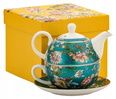 Zdjęcie produktu dla Filiżanka Czajniczek English Collection porcelana 300ml 1 szt kawa herbata