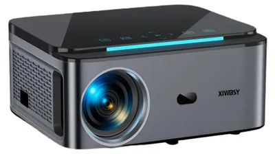 Immagine prodotto di Xiwbsy - Proiettore Beamer - Proiettore 4K - 1080P - Messa a fuoco automatica - con Wi-Fi 6 - 25000 lumen
