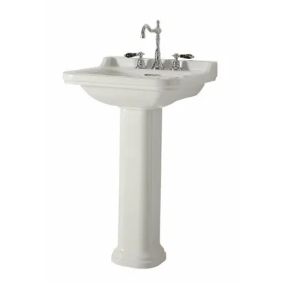 Produktbild von Kerasan WALDORF Keramik-Säule für Waschtische 60,80cm, weiß