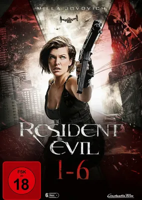 Produktbild von Resident Evil 1-6  [6 DVDs] - DVD Boxen