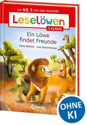 Immagine prodotto di Leselöwen 1. Klasse - Ein Löwe findet Freunde