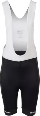 Produktbild von AGU Kurze Fahrradhose mit Trägern - REPLICA VISMA | LEASE A BIKE K 2024 - Schwarz/Weiß 128 cm