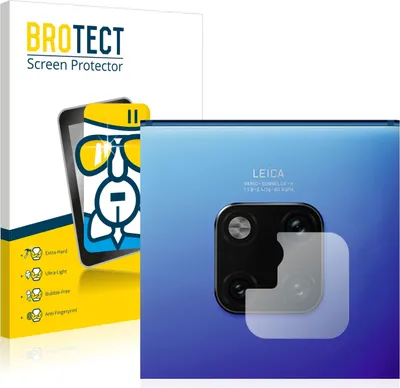 Produktbild von BROTECT Schutzglas für Huawei Mate 20 Pro (NUR Kameraschutz) Schutzfolie Panzer Folie Glas Display Schutz klar