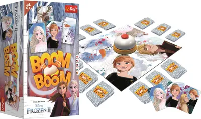 Produktbild von Boom Boom Frozen 2 Brettspiel Trefl 01912