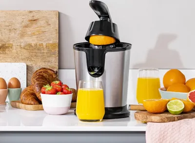 Produktbild von Tristar Zitruspresse 85 W Edelstahl Silbern