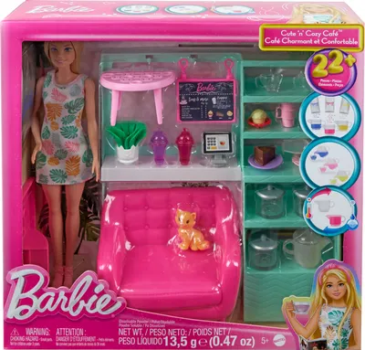 Immagine prodotto di Set di bambole Barbie MATTEL Rilassati al bar HKT94
