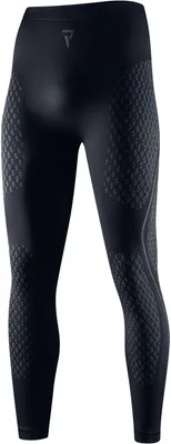 Image de Pantalon technique de moto Rebelhorn Therm 2, noir/gris, XS/S