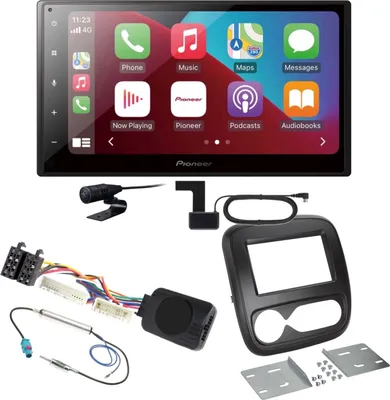 Produktbild von Pioneer SPH-DA160DAB USB DAB+ CarPlay Android Auto Einbauset für Opel Vivaro B