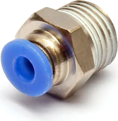 Produktbild von Gerade-Steckverschraubung PC 04-02, 4mm, R 1/4 Zoll