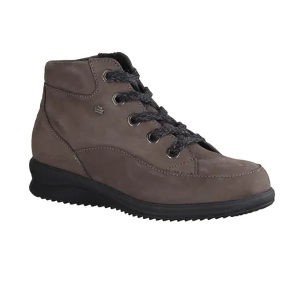 Produktbild von Finn Comfort Parsenn Elefante, Damen, Boots, gefüttert, Reißverschluss, NEU - Damenschuhe Bequeme Stiefel / Stiefeletten, Grau, leder (nabuk)