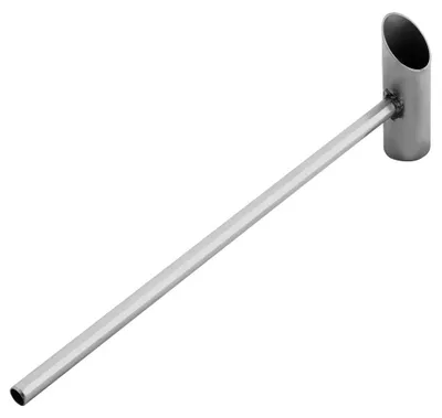 Edelstahl Marshmallow-Löffel 31,5 cm für Zuckerwatte-Maschine